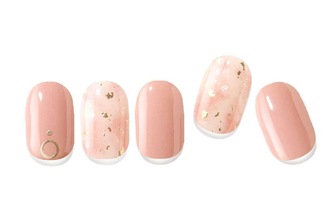 Gel Nail Wraps | Pink Balayage