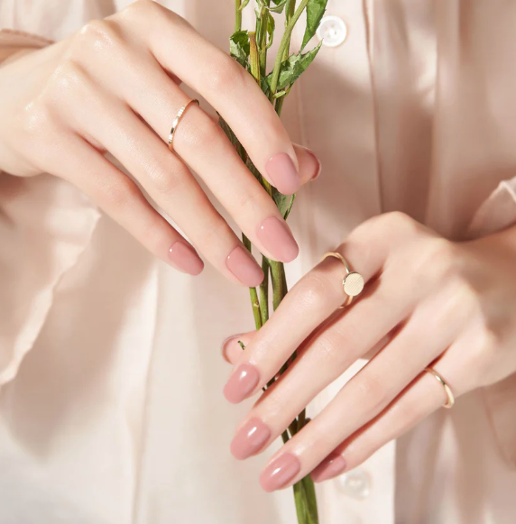 Gel Nail Wraps | Ash Pink