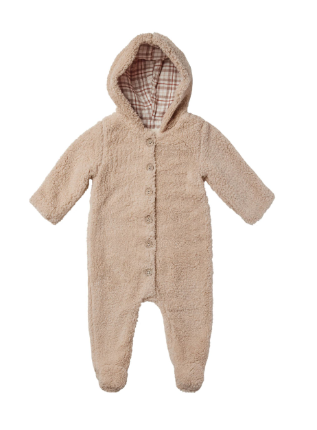 Shearling Bear Suit | Putty
