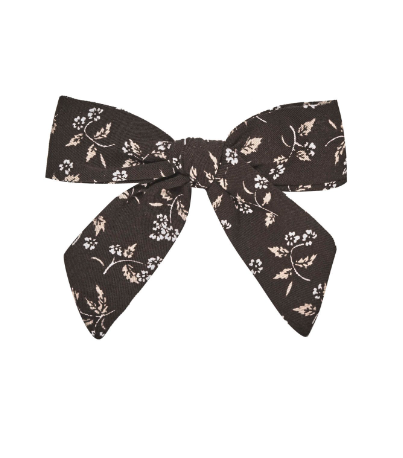 Girl Bow | Dark Floral