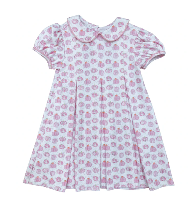 Penny Pleat Dress | Pumpkins