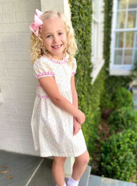 Tabitha Dress | Multi Dot