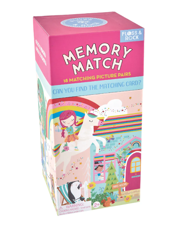 Rainbow Fairy Memory Match