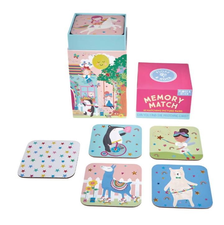 Rainbow Fairy Memory Match