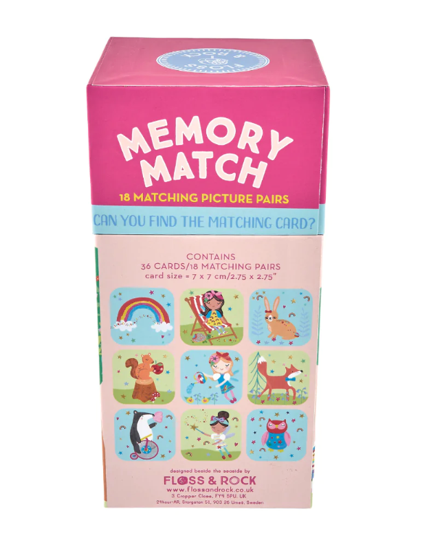 Rainbow Fairy Memory Match