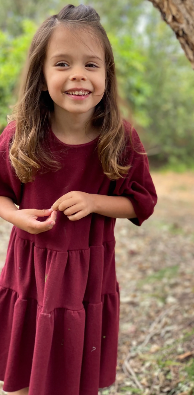 Alice Dress | Burgundy