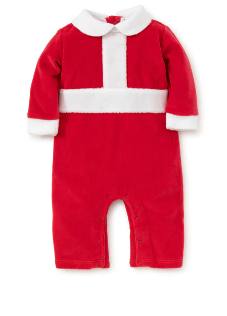 Velour Playsuit | Jingle All The Way