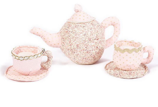 Floral Tea Set of 3