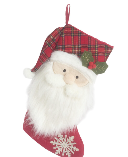 Tartan Santa Stocking