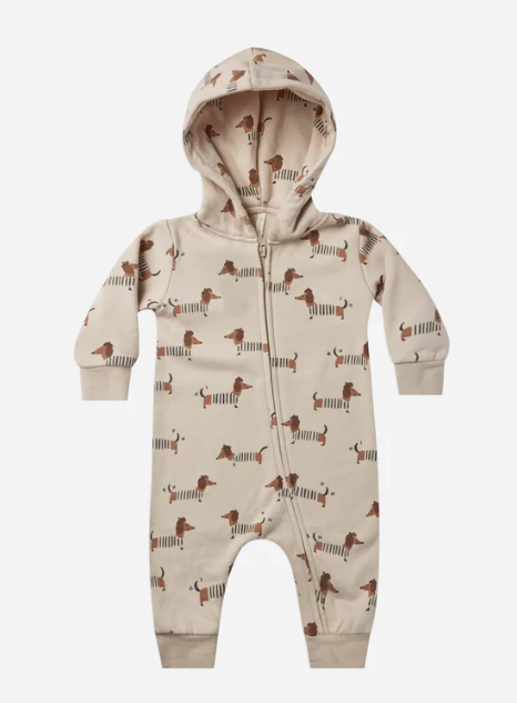 Hooded Jumpsuit | Dachshund