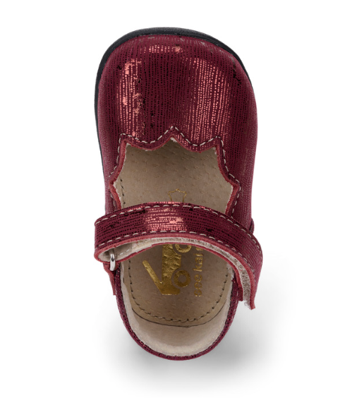 Infant Susie I | Burgundy Metallic