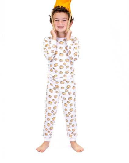 Pumpkin Long Sleeve Pajamas