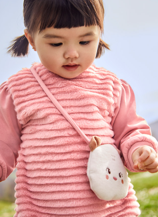 Fur Dress and Purse Set | Blush | 2950