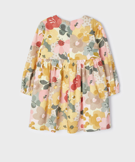 Printed Corduroy Dress | 4963