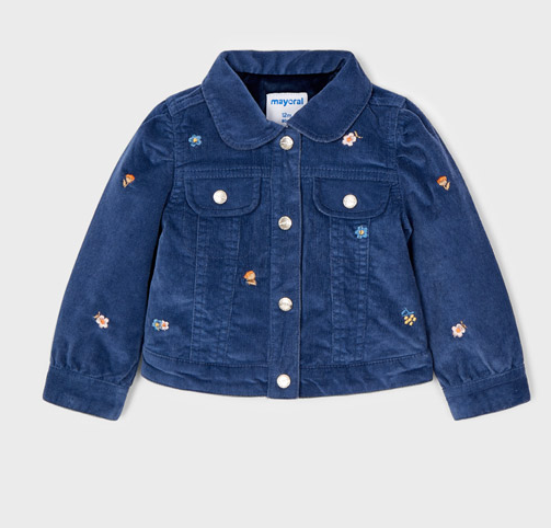 Corduroy Denim Jacket | Indigo | 2431