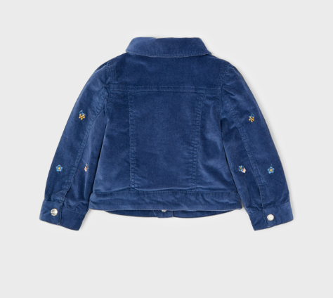 Corduroy Denim Jacket | Indigo | 2431