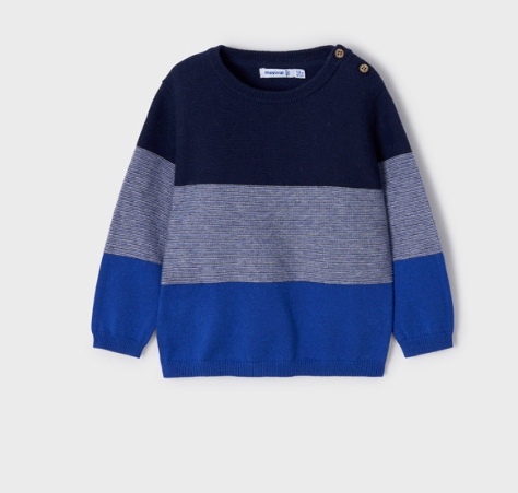 Color Block Sweater | Klein Vig | 2306