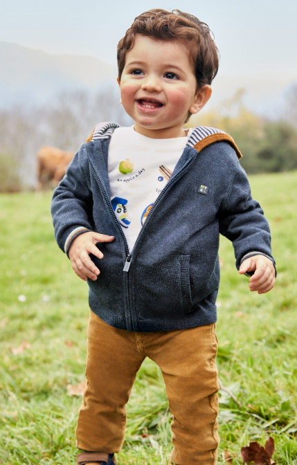 Slim Fit Cocoa Corduroy Pants (502)