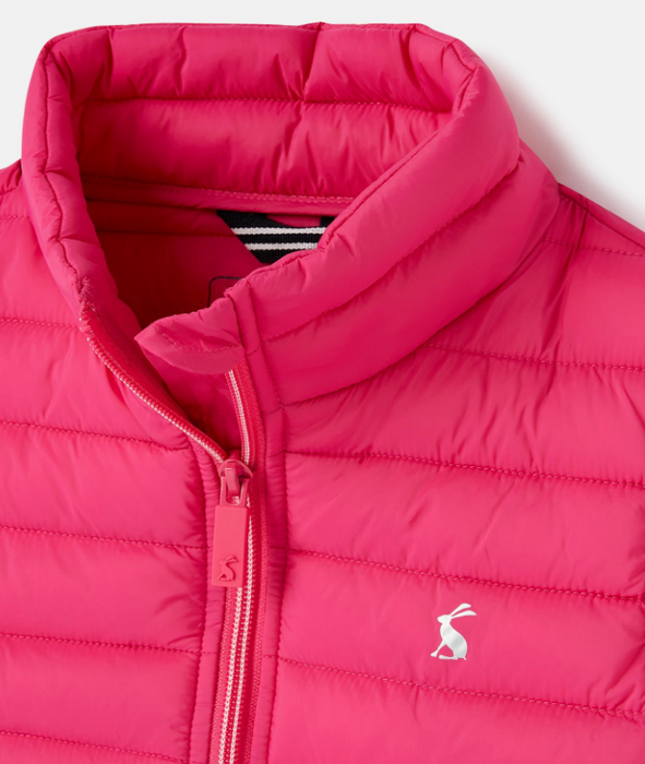 Showerproof Packable Vest | Bright Pink
