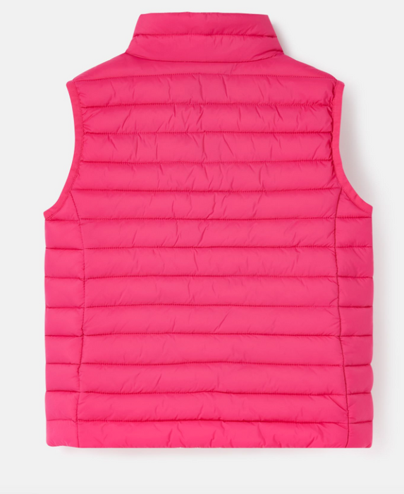 Showerproof Packable Vest | Bright Pink