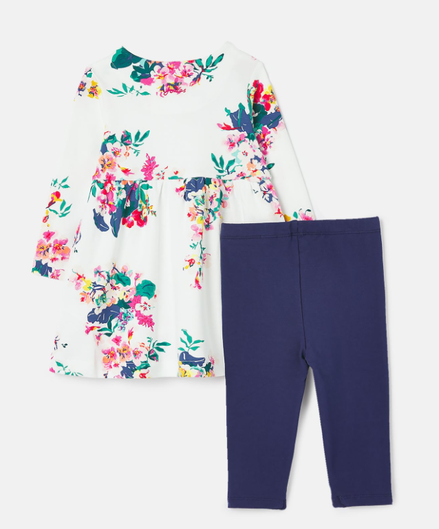 Christina Dress Set | Chat White Floral