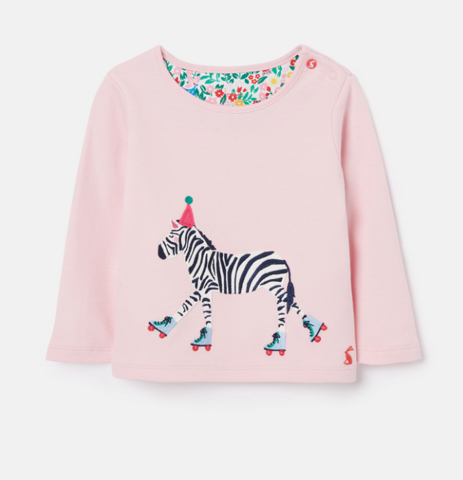 Tate Long Sleeve | Pink Zebra