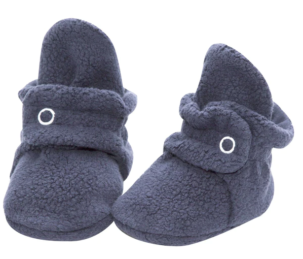Fleece Zutano Booties | Denim Navy