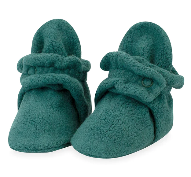 Fleece Zutano Booties | Fern