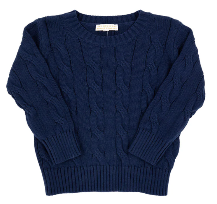 Crawford Crewneck | Nantucket Navy