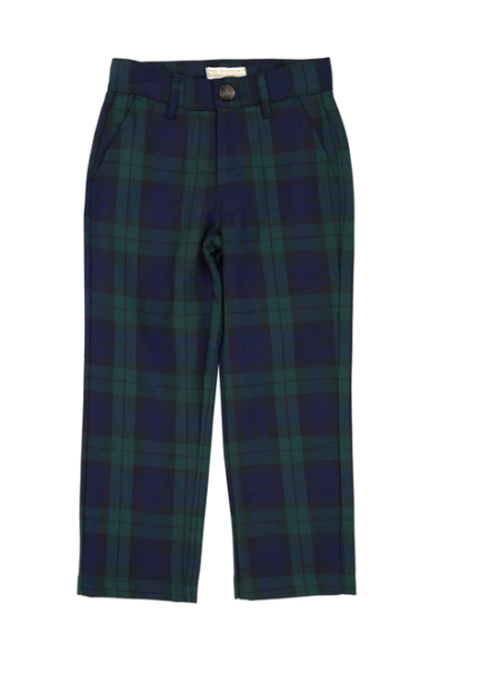 Prep School Pants | Berwick Black Watch With Nantucket Navy Stork