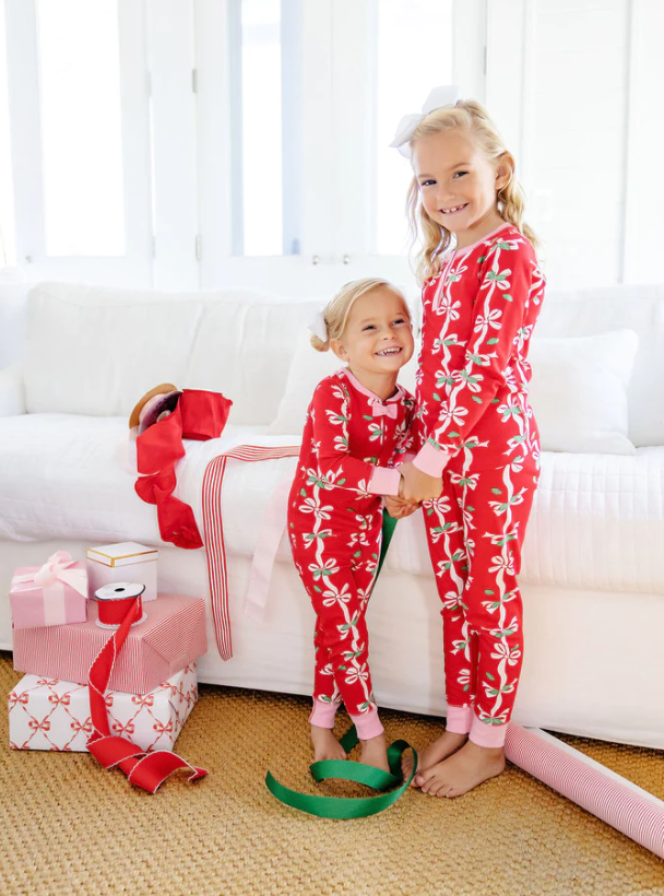 Sara Jane's Sweet Dream Set | Bettye's Bows With Hamptons Hot Pink