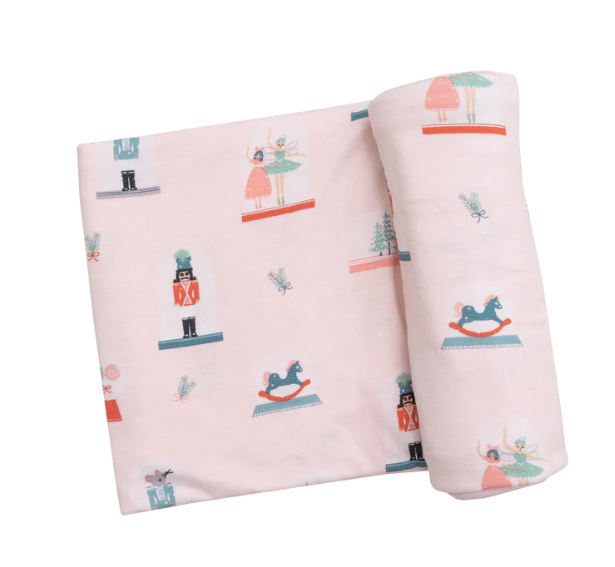 Swaddle Blanket | Nutcracker Globes