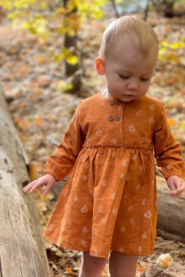 Mirren Dress | Pumpkin Leaves