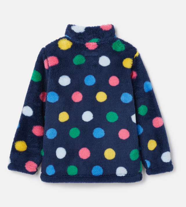 Merridie Fleece | Navy Spot