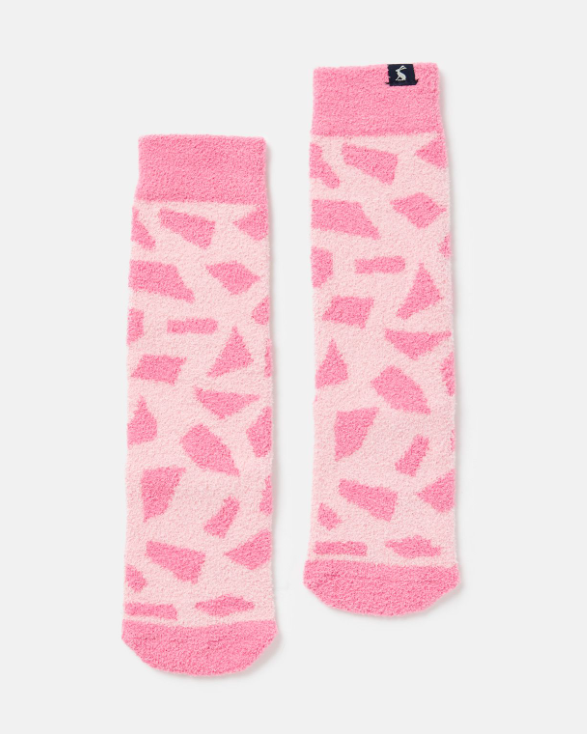 Fluffy Socks | Pink Giraffe