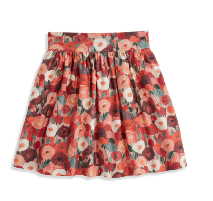 Printed Party Skirt | Poppy Floral