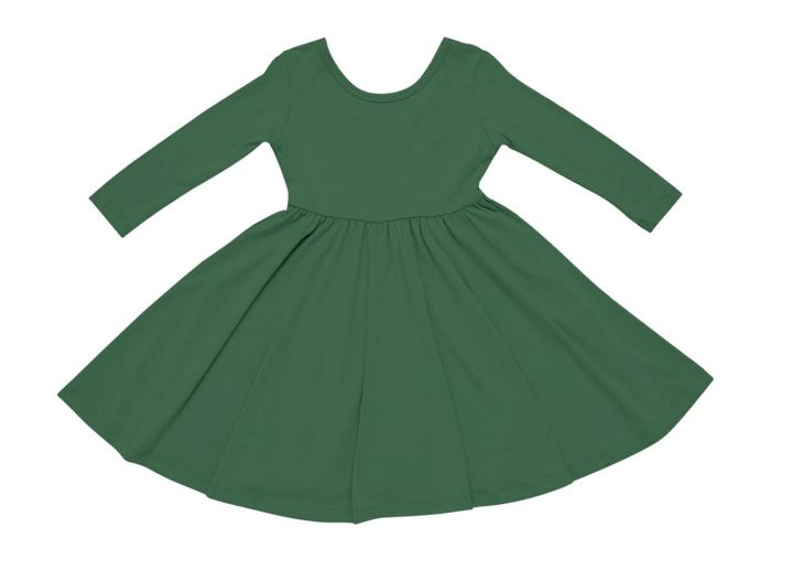 Kyte Long Sleeve Twirl Dress | Hunter