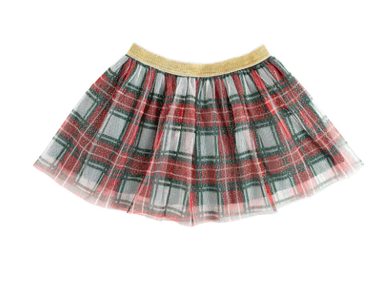 Christmas Plaid Tutu