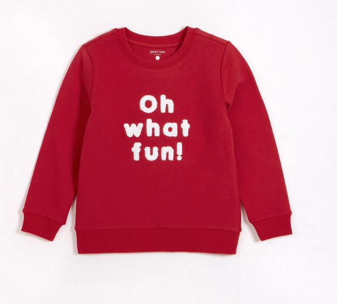 Oh What Fun Sweatshirt | Rudy Red