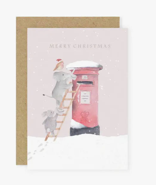 Postbox Christmas Card