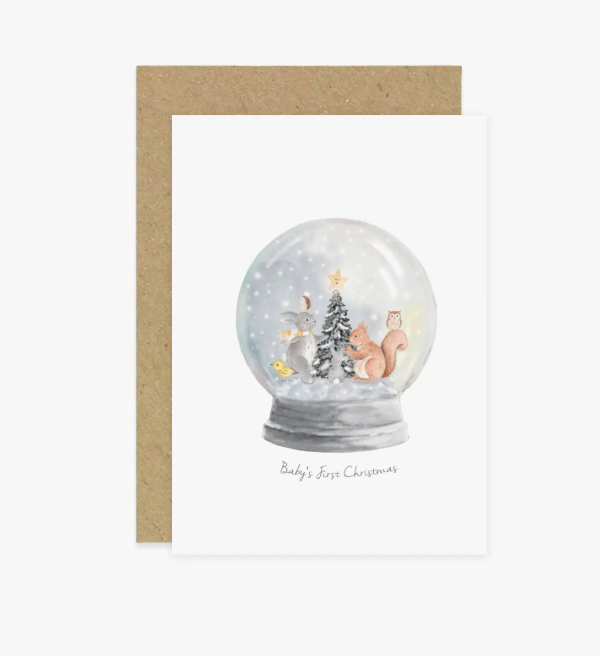 Baby's First Christmas Card