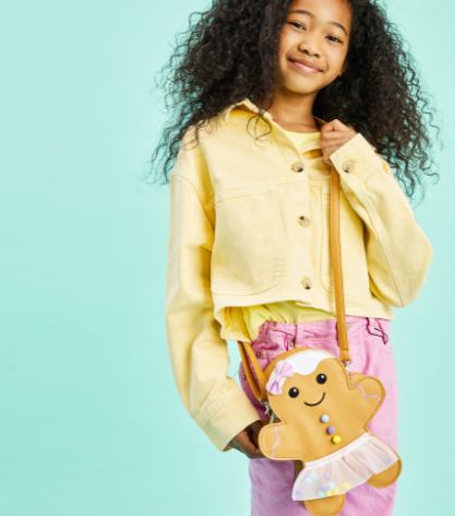 Gingerbread Sweetheart Crossbody