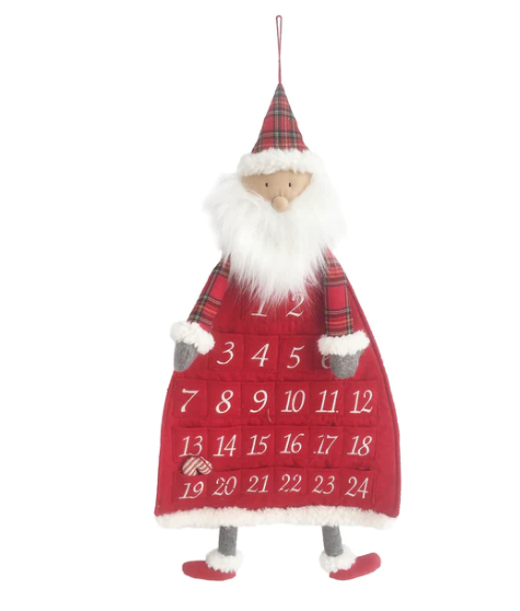 Tartan Santa Advent Calendar