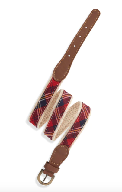 Boy's Printed Belt Riley Tartan