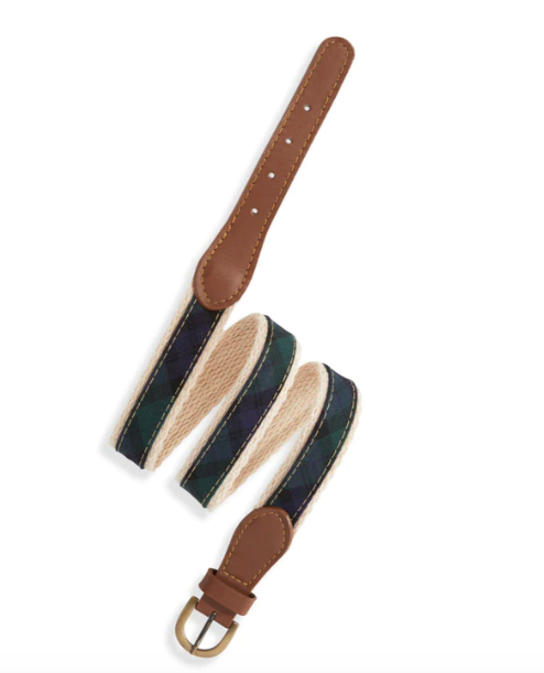 Boy's Printed Belt | Melbourne Plaid