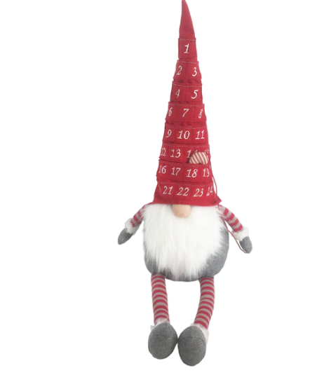 Advent Gnome Shelf Sitter