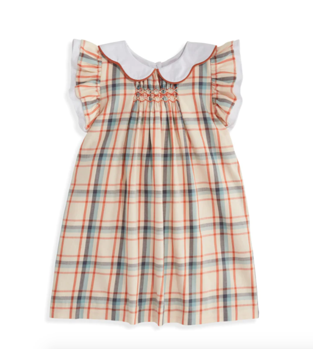 Smocked Kitt Dress | Baker Plaid
