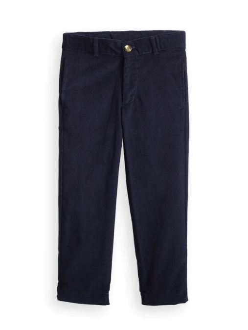 Corduroy Boy's Slim Pant | Navy