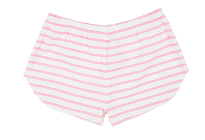 Cheryl Shorts | Hamptons Hot Pink Stripe