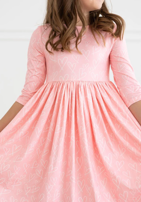 Feeling Pink Twirl Dress